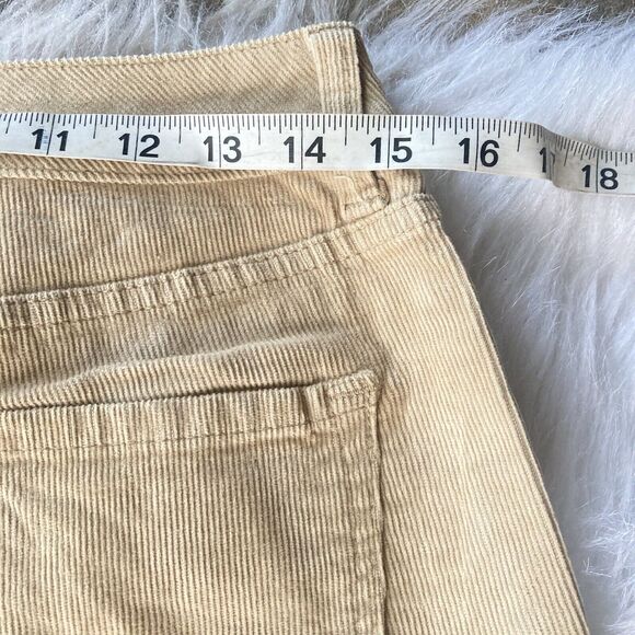 St. John's Bay Pants Size 10 Corduroy Tan Beige Khaki Bootcut Stretch Work Women - Picture 5 of 10